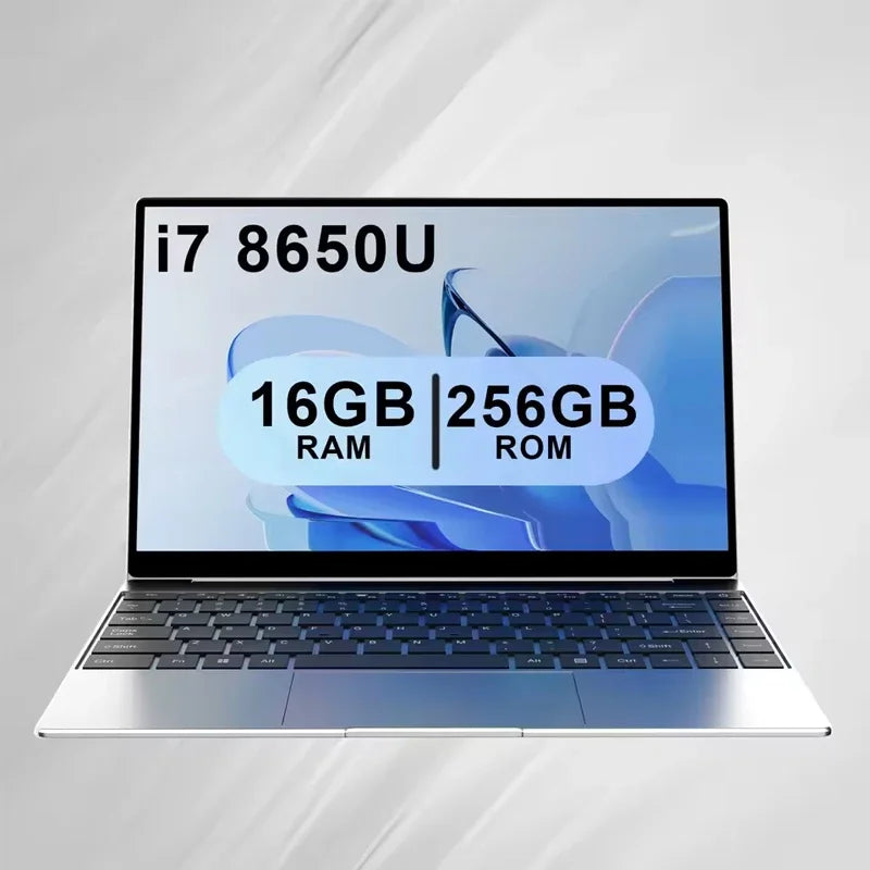 2026 Powerful 15.6" Ultra Slim Notebook Intel Core i7-8650U 32GB RAM 2TB M.2 SSD Windows 11 Pro Daily Office Study Laptop
