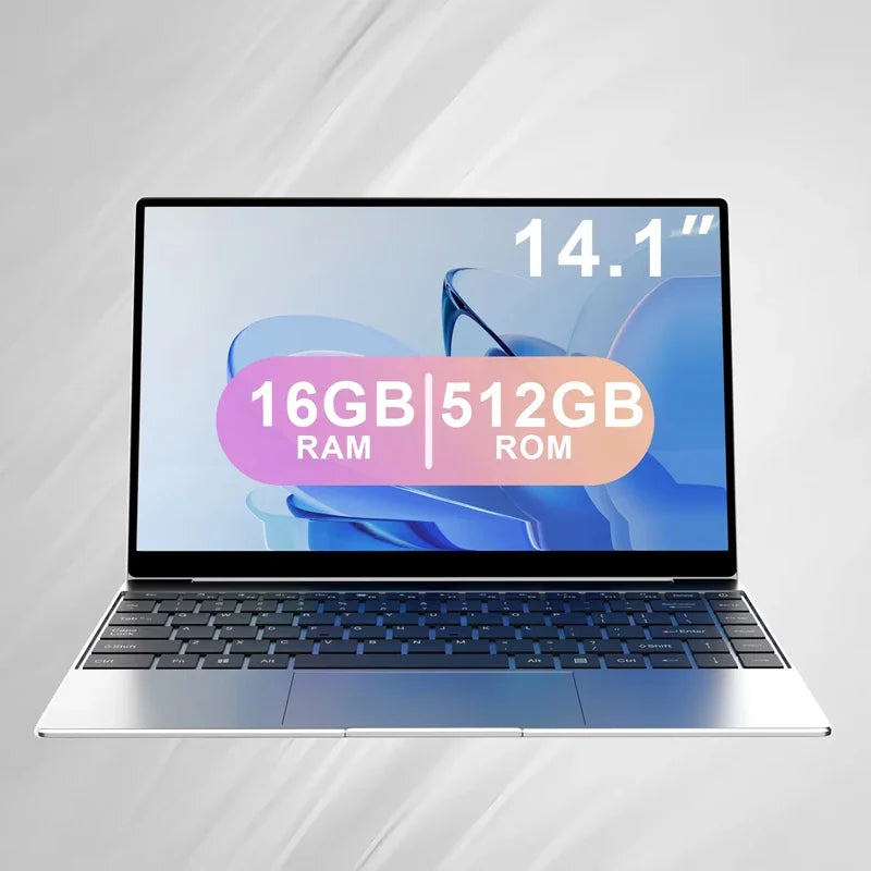 Arrival 15.6‑Inch Ultra‑Light Slim Laptop, Powered by Intel Celeron N3700, Pre‑Installed Windows 11, 16GB, Large‑Capacity 2TB