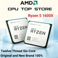Original and New Brand 100% L3=16M Socket AM4 In Stock Ryzen 5 1600X AMD 95W CPU 3.6 GHz Twelve-Thread Six-Core R5 1600X