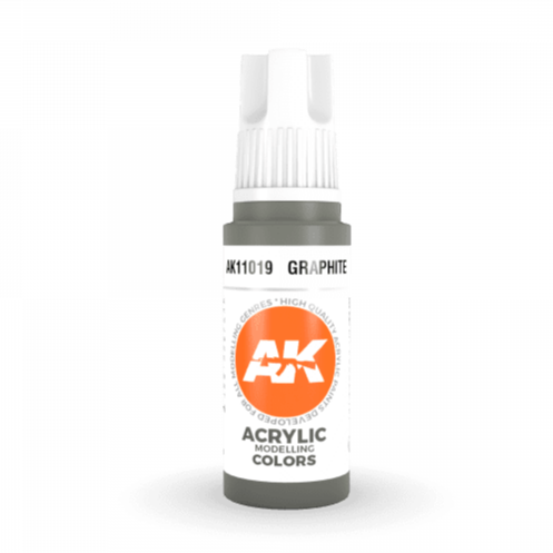 AK Interactive 3rd Gen Acrylic - Graphite 17ml (AK11019)