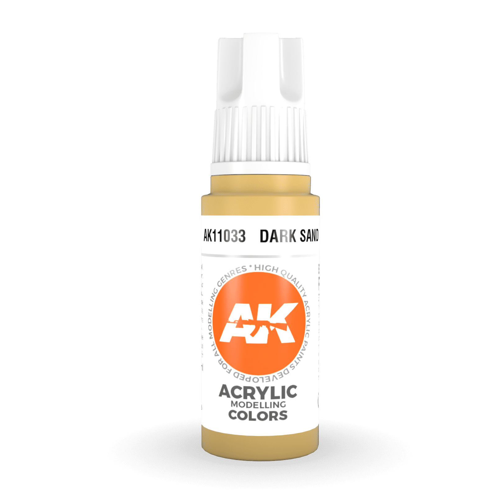 AK Interactive 3rd Gen Acrylic - Dark Sand 17ml (AK11033)