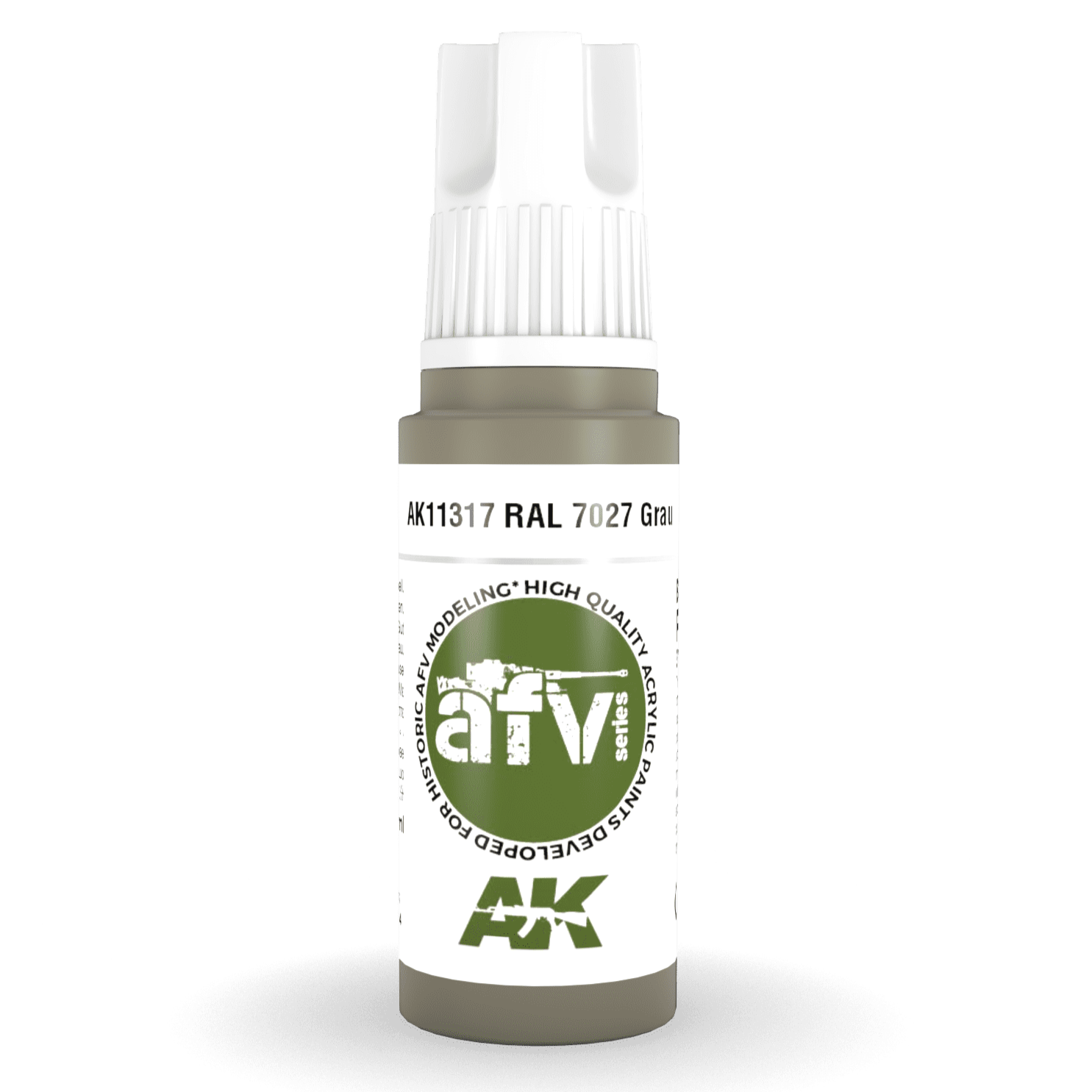 AK Interactive 3rd Gen Acrylic - RAL 7027 Grau 17ml (AK11317)-0