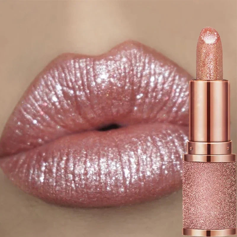 Glitter Lipstick Temperature Color Changing Tint