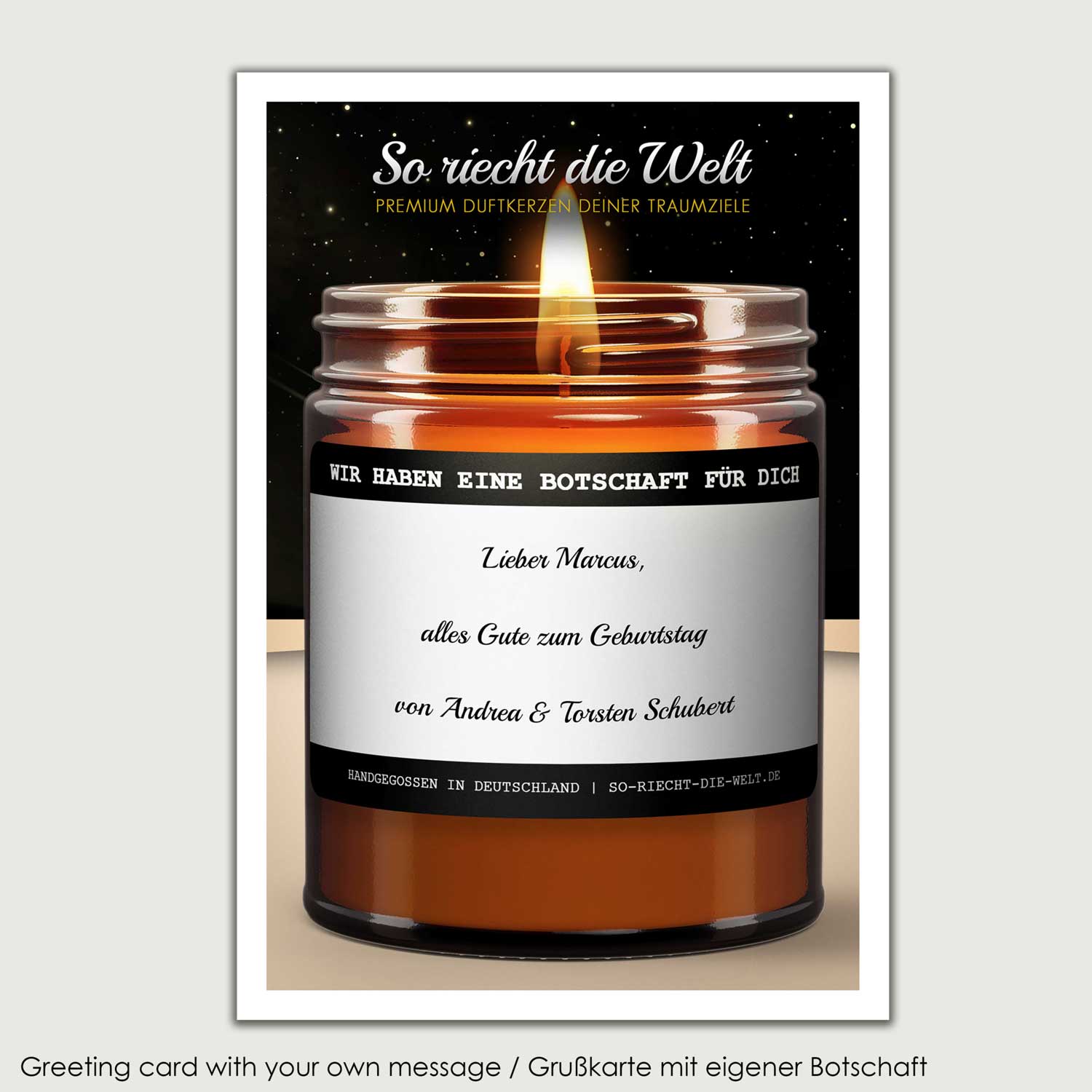 Cannabis Kerze - Best Scents Edition