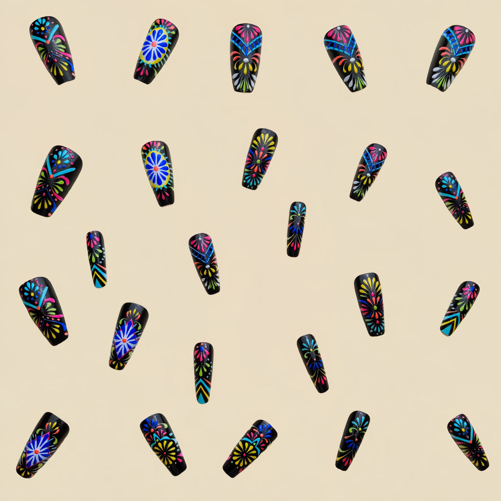 Long Ballet Press-On Nails Set