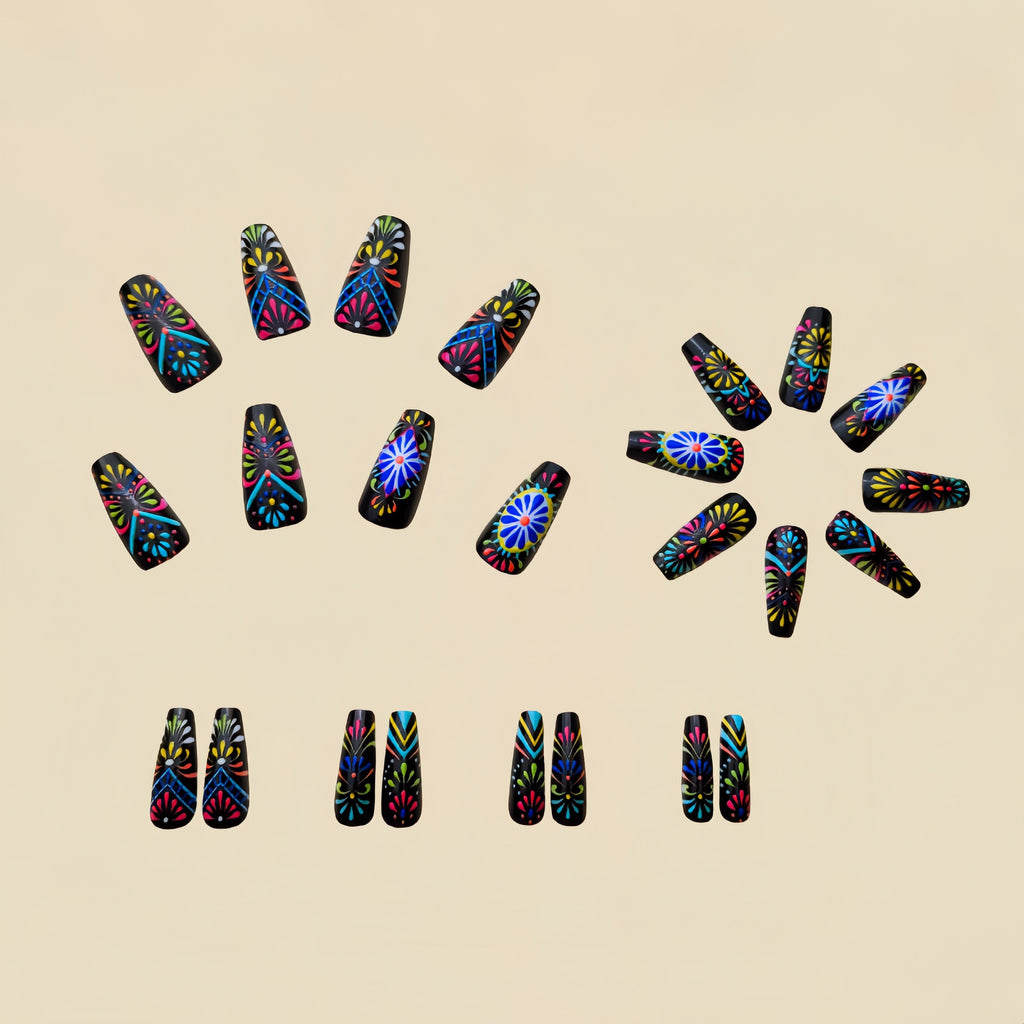 Long Ballet Press-On Nails Set