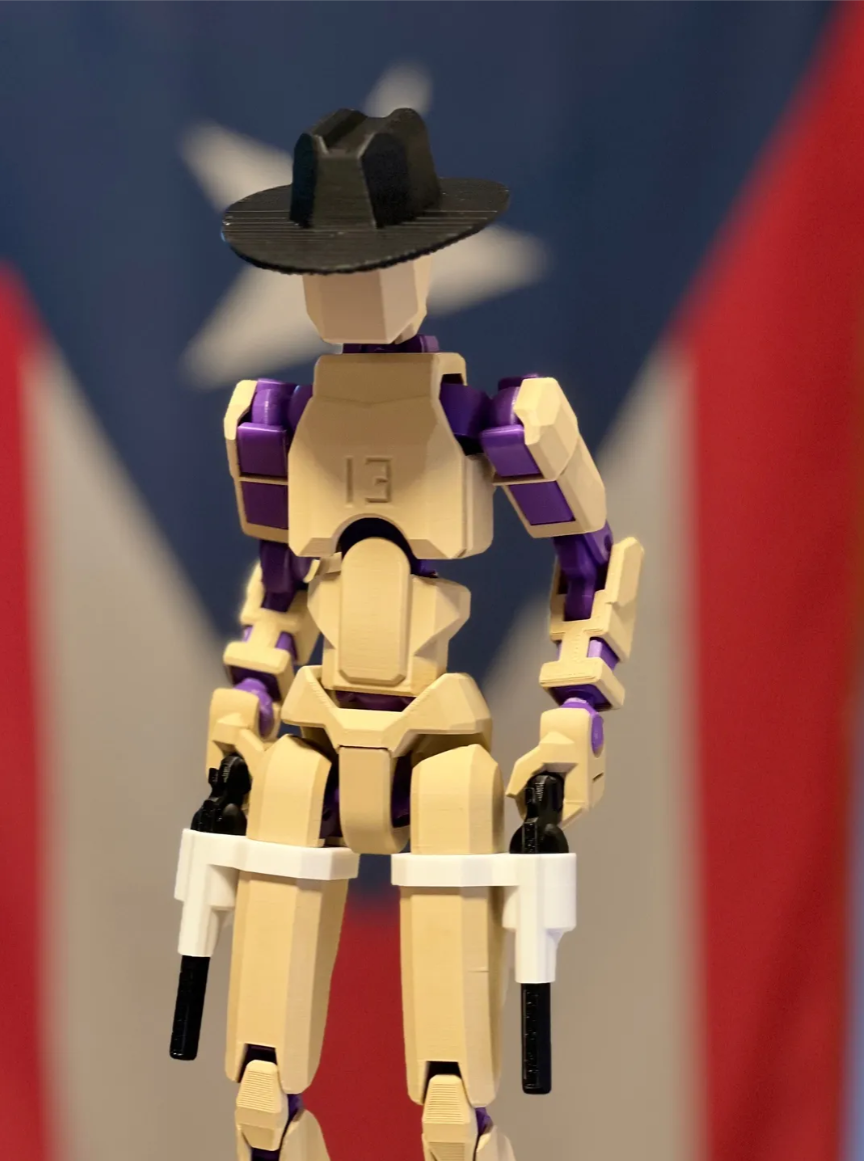 Multi-Joint Lucky Action Figure
