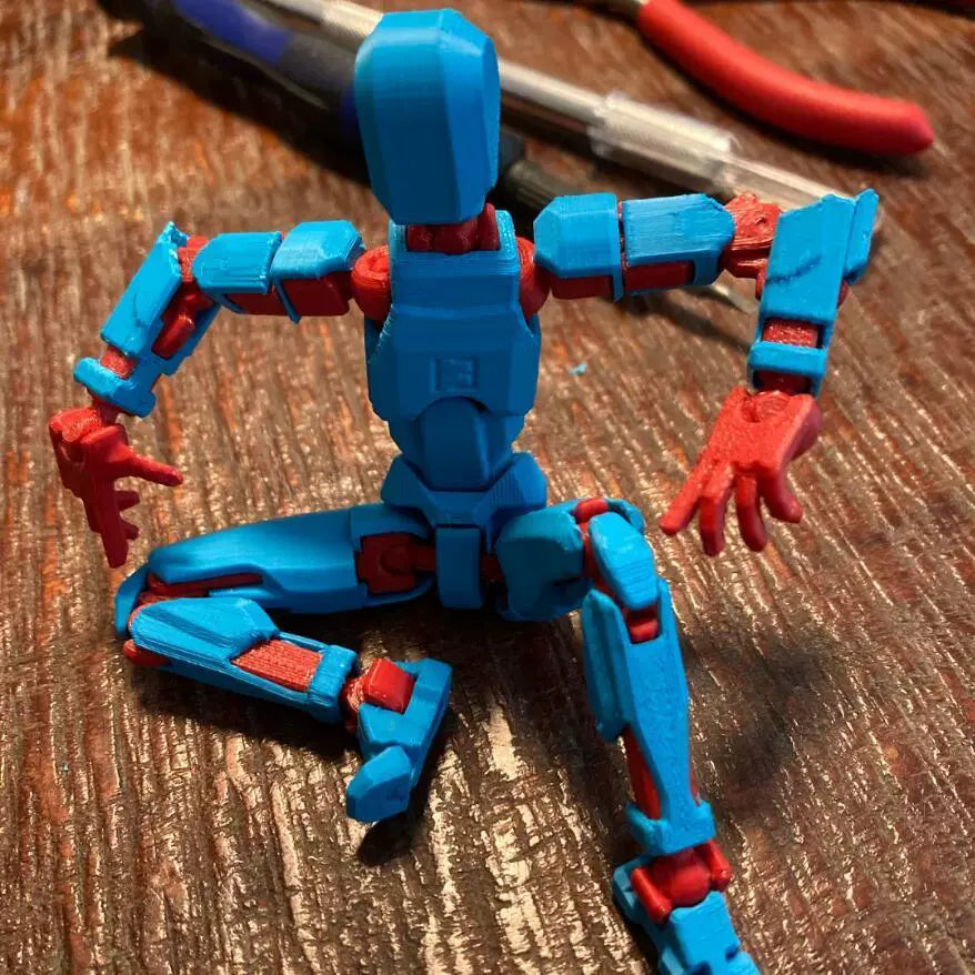 Multi-Joint Lucky Action Figure