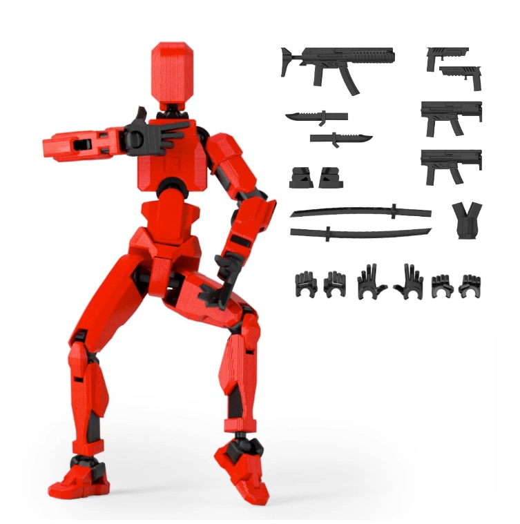 Multi-Joint Lucky Action Figure