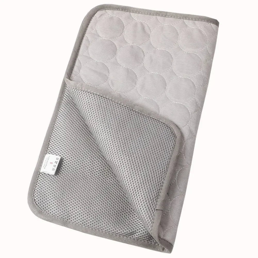Pet Ice Silk Cooling Mat for Dogs and Cats