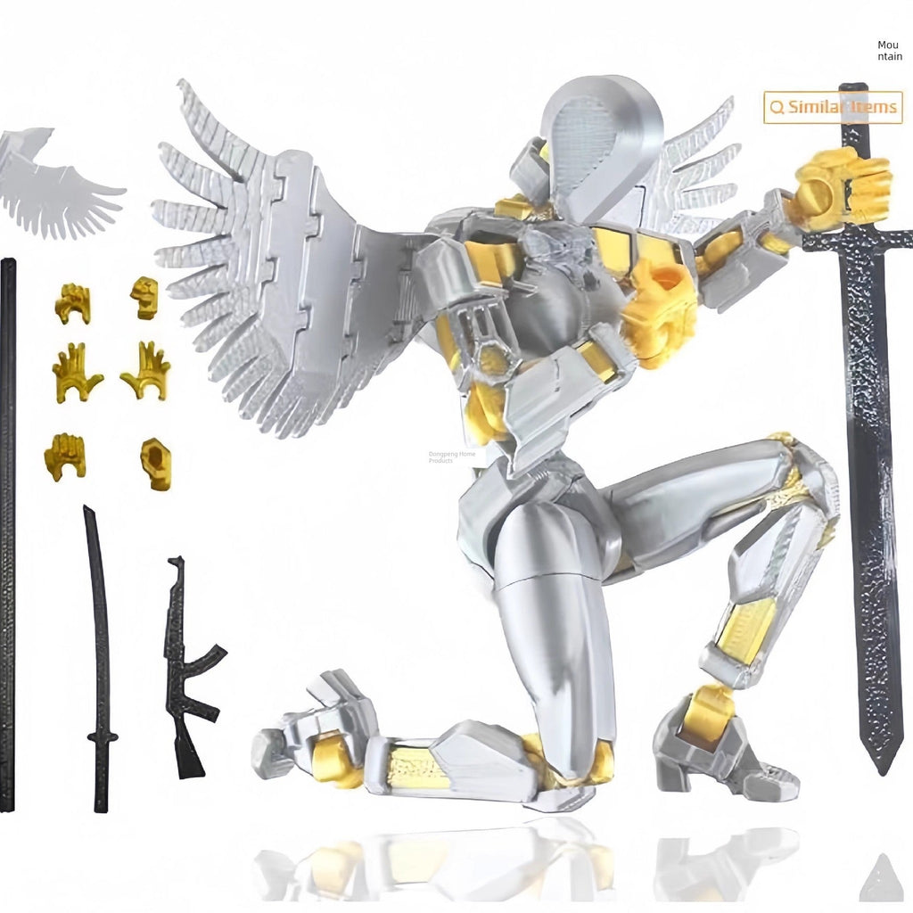 Multi-Joint Lucky Action Figure