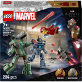 LEGO MARVEL IRON MAN AND WAR MACHINE VS HAMMER DRONES 76320 (76320)