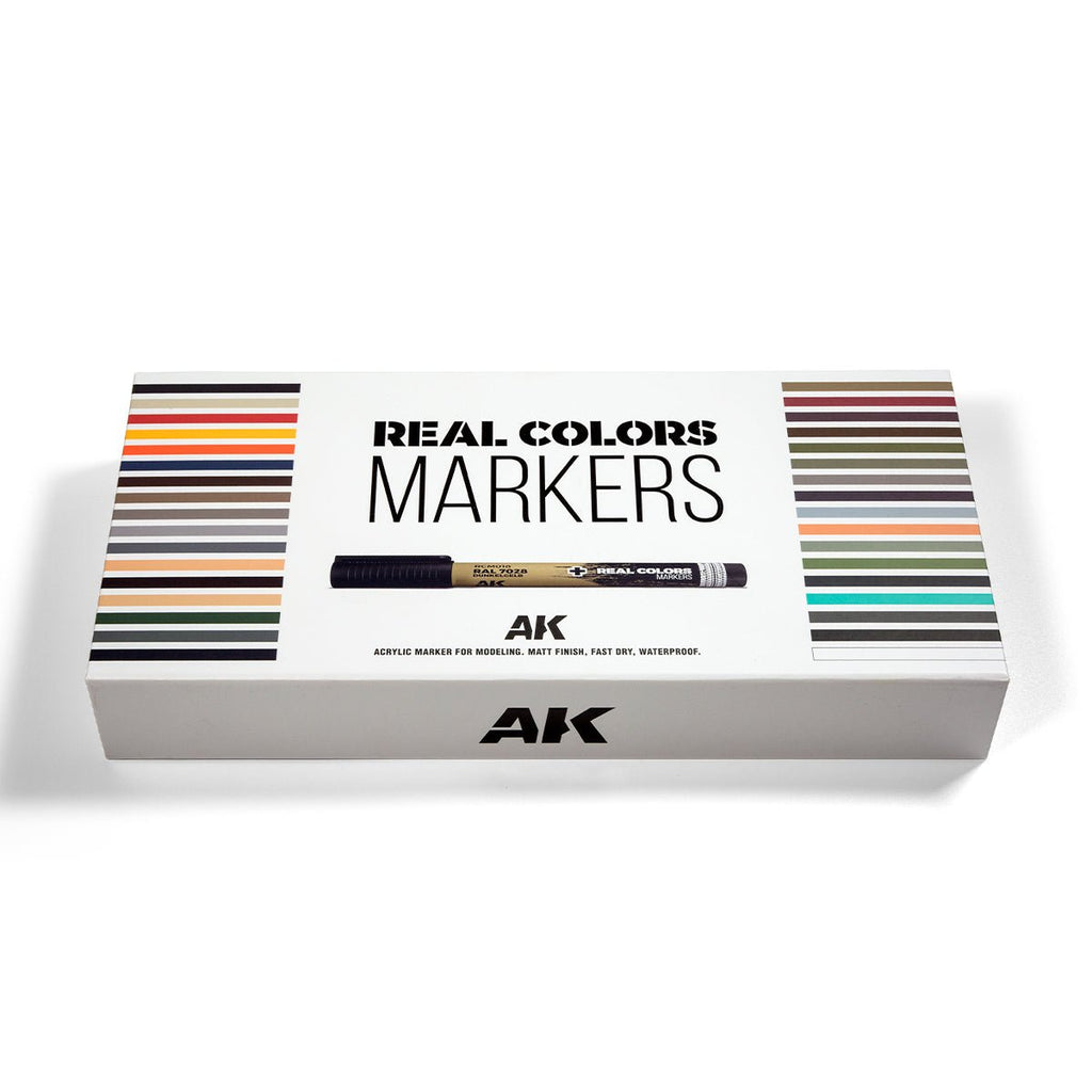 AK Interactive Real Colors Markers Special Box (RCM150)