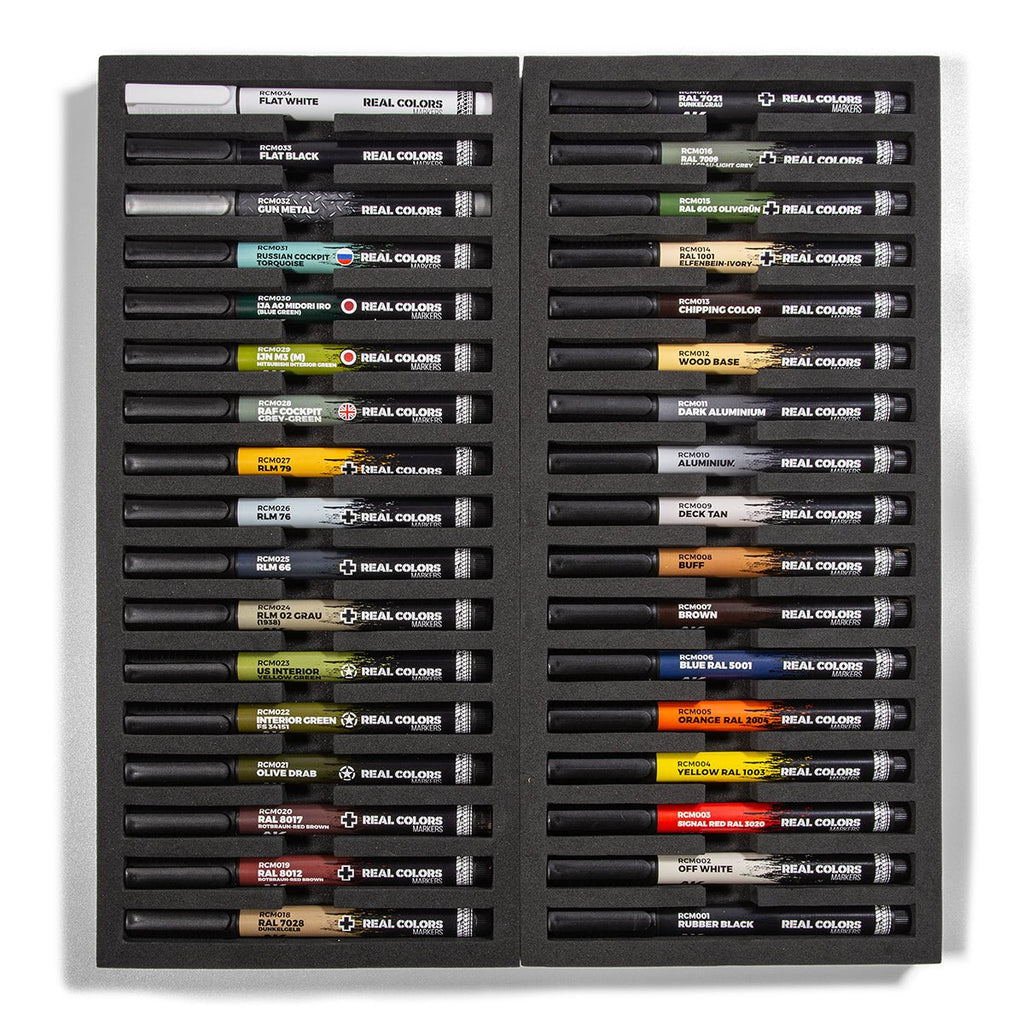 AK Interactive Real Colors Markers Special Box (RCM150)