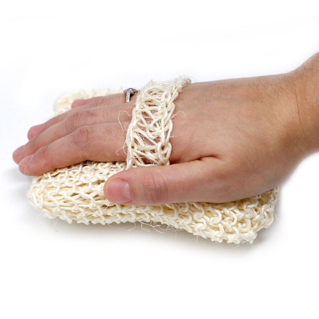 Sisal Sponge And Scrub - Extra Exfoliating Cushion