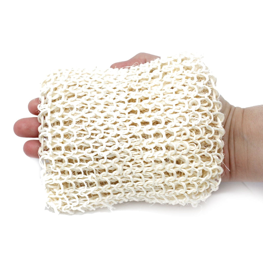 Sisal Sponge And Scrub - Extra Exfoliating Cushion