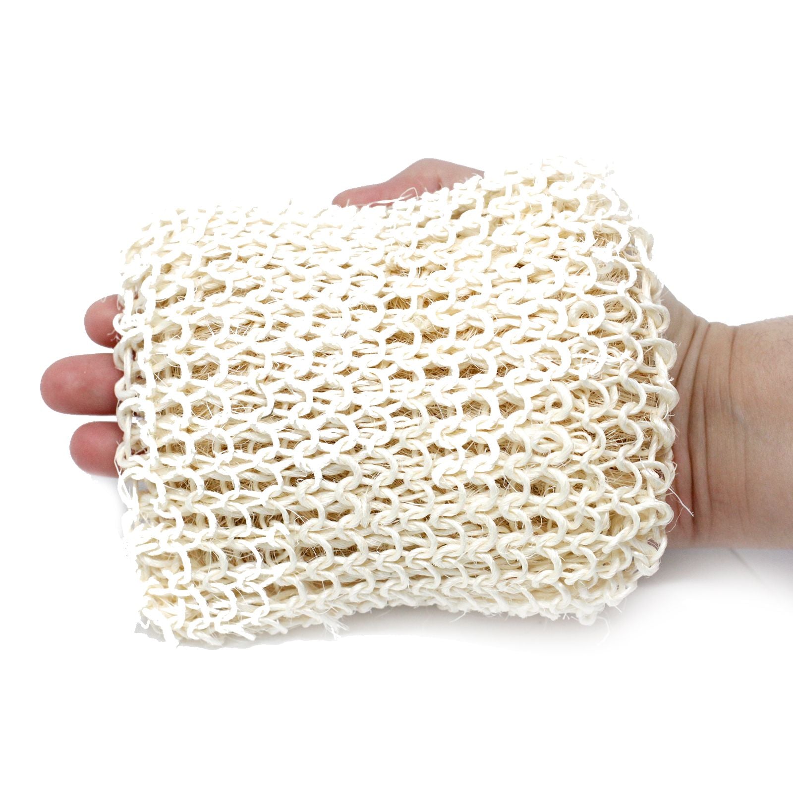 Sisal Sponge And Scrub - Extra Exfoliating Cushion