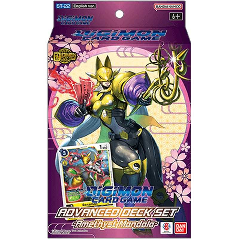 Digimon Card Game: Advanced Deck - Amethyst Mandala (ST-22)-0