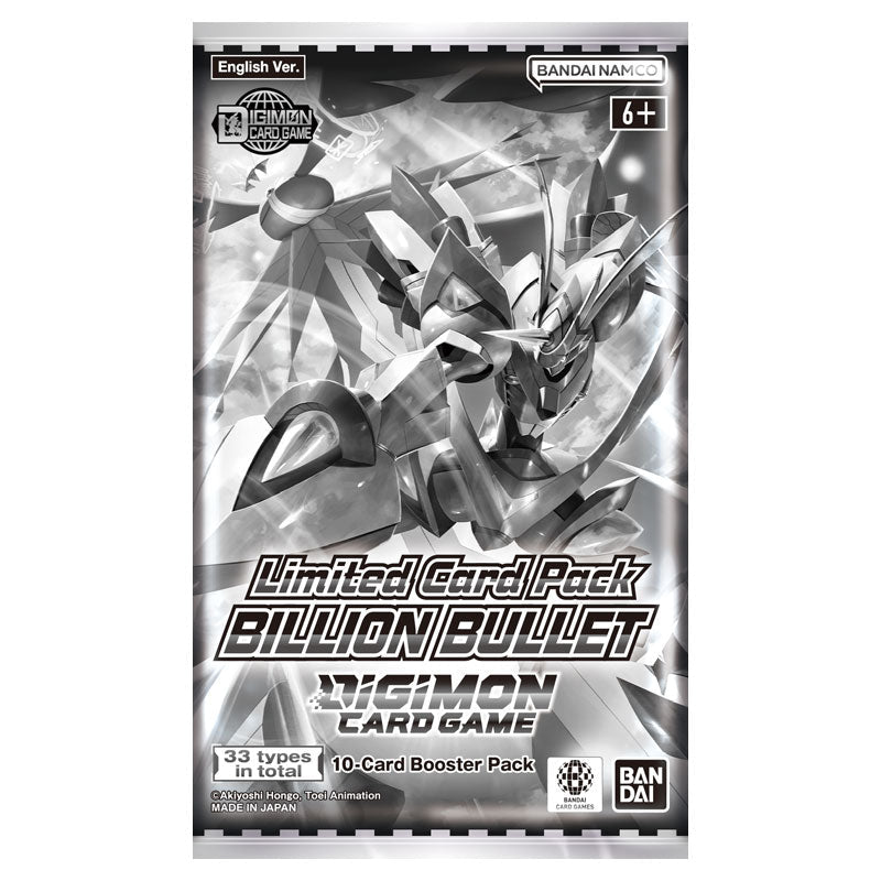 Digimon Card Game: Limited Card Booster Pack - Billion Bullet