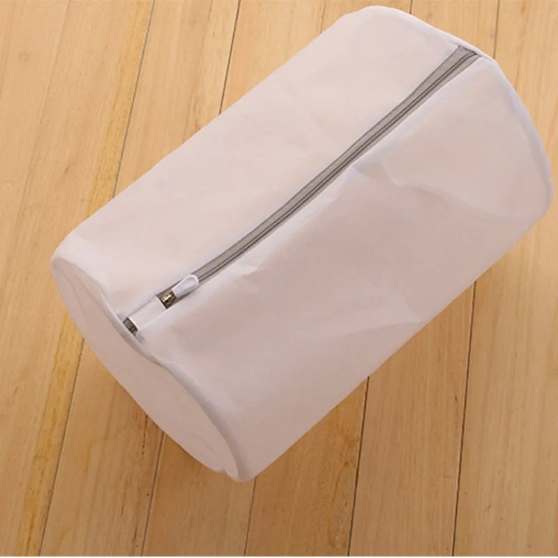 Versatile Shoe Washing Bag - Durable Mesh Laundry Bag for Sneakers, Running Shoes, Socks & Bras with Zipper Closure, Laundry Bag