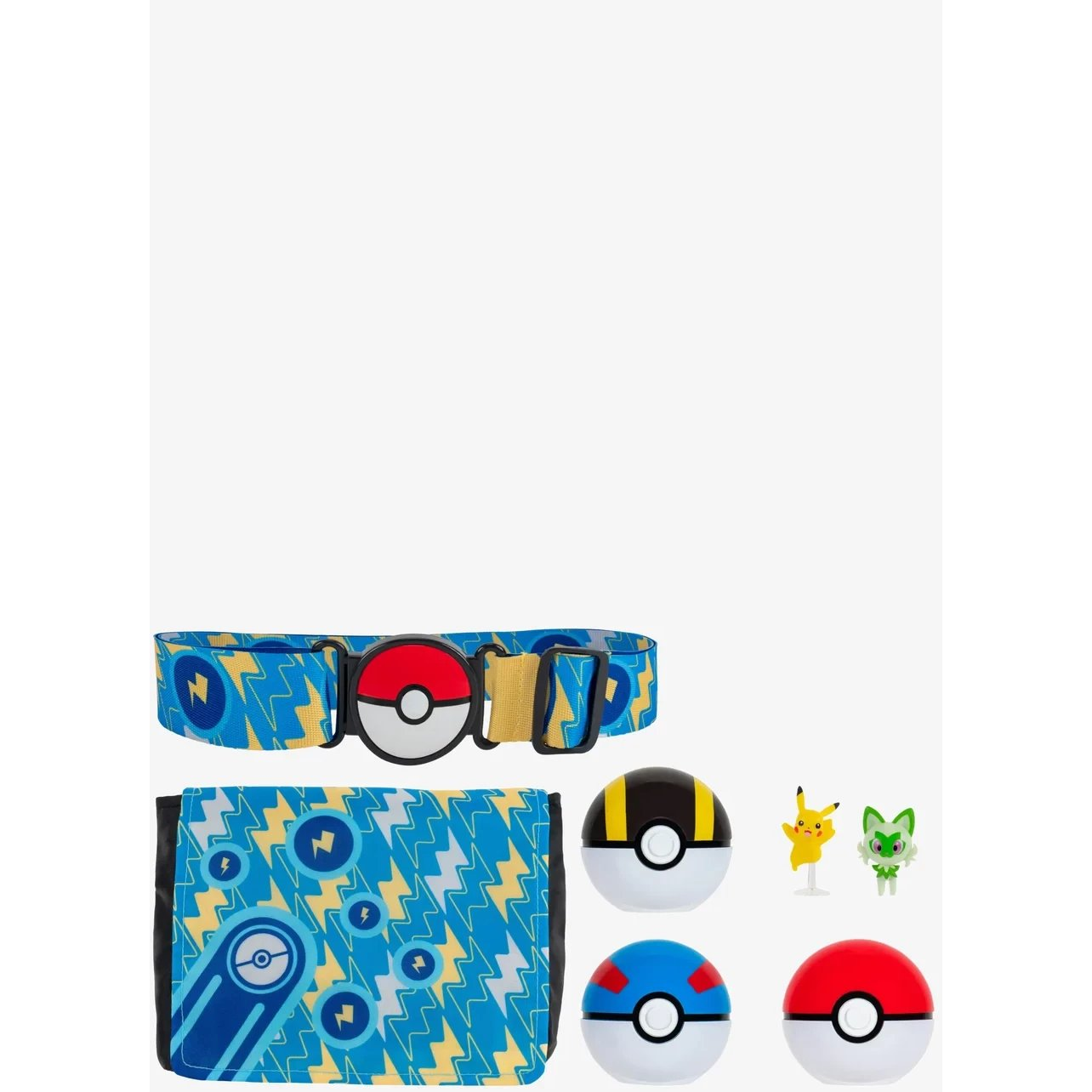 Set promoțional Pokemon Clip'n'Go Bandolier pentru colecționari (0191726763055)