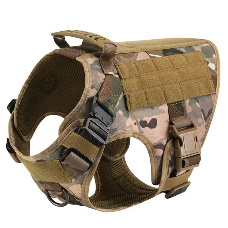 Tactical Dog Harness and Leash Set-13