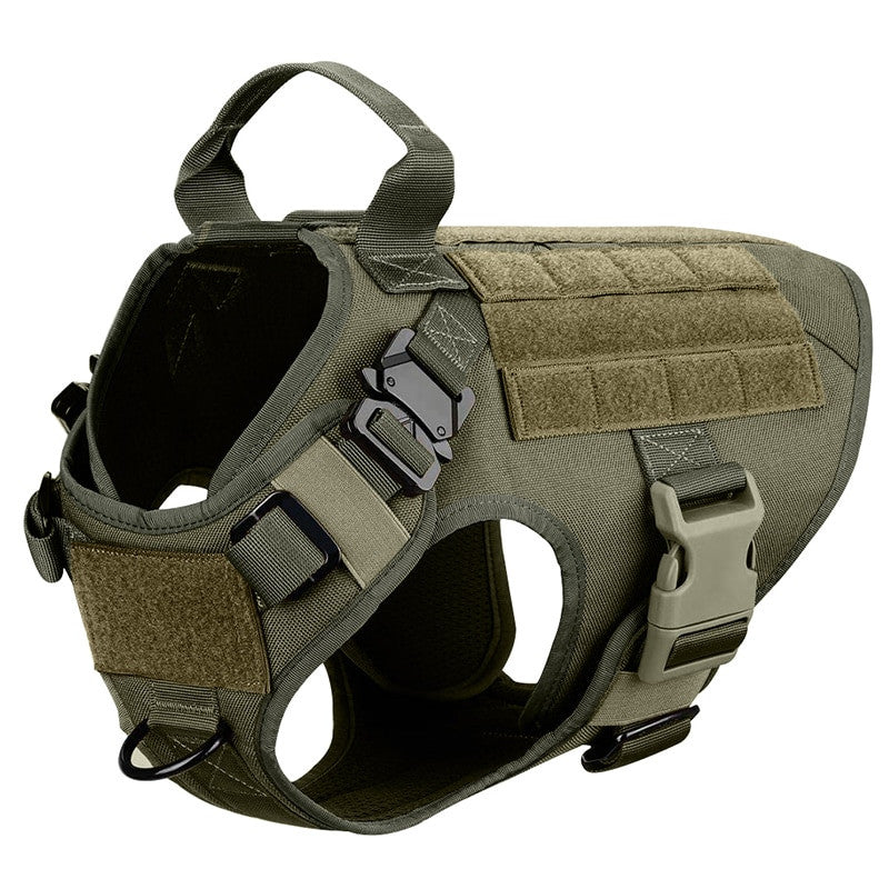 Tactical Dog Harness and Leash Set-12