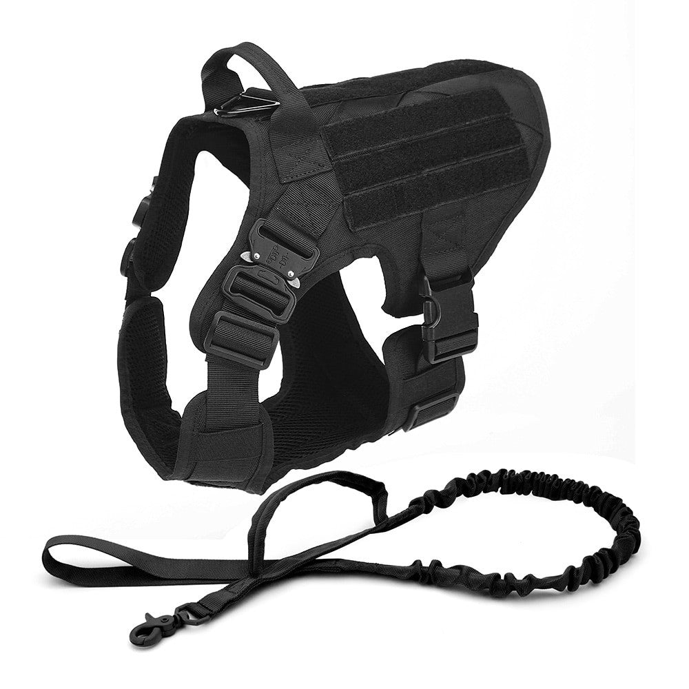 Tactical Dog Harness and Leash Set-9