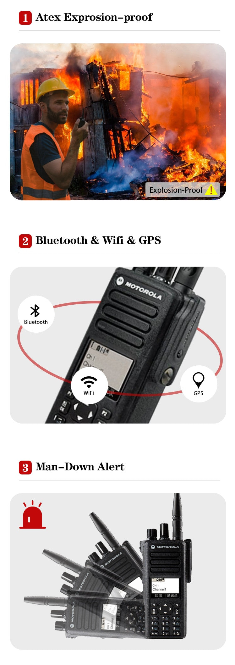 Motorola Digital Radio DP4800-1