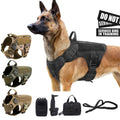 Tactical Dog Harness and Leash Set