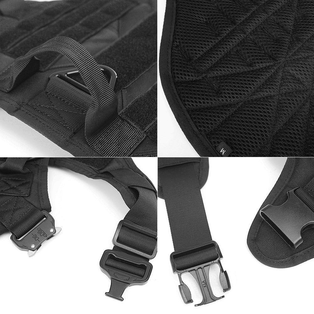 Tactical Dog Harness and Leash Set-2