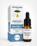 Natura Inside Full Spectrum Cannabis Oil – 30% CBD with Piperine, Ydor Series, 10ml