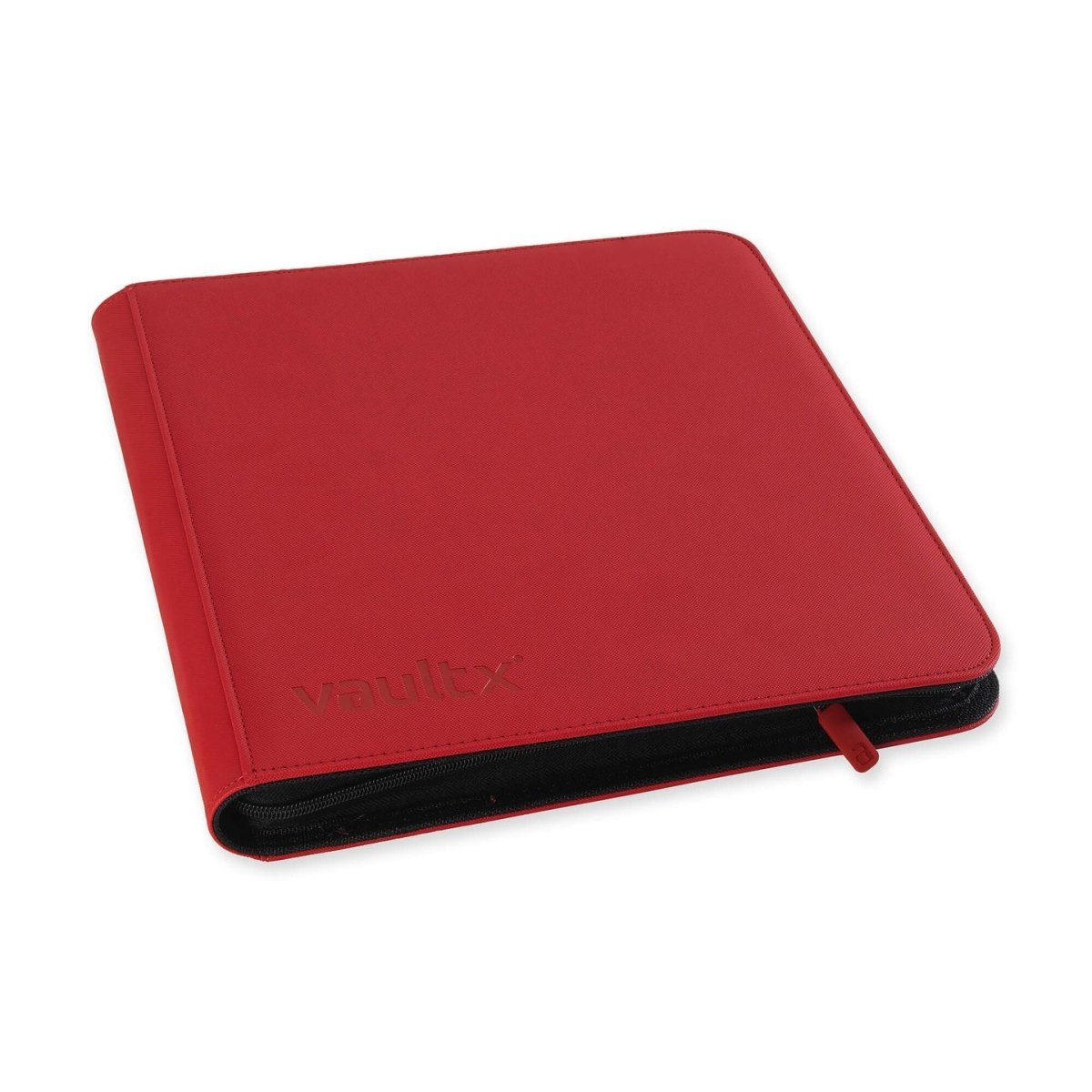 VaultX Exo-Tec Zip Binder - 12 Pocket - Red
