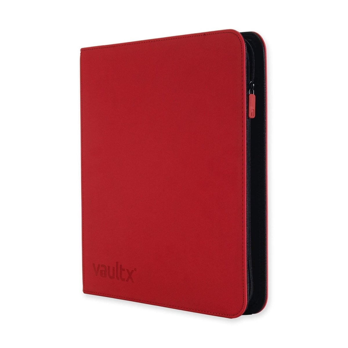 VaultX Exo-Tec Zip Binder - 12 Pocket - Red