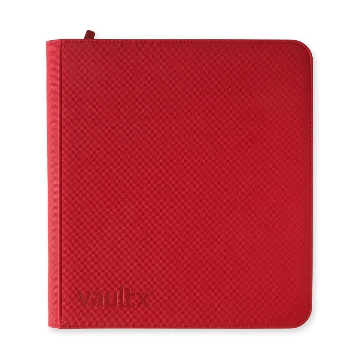 VaultX Exo-Tec Zip Binder - 12 Pocket - Red